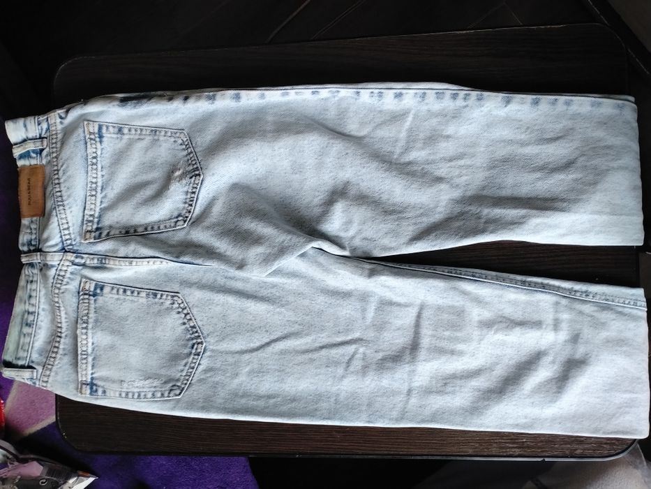 Blugi cu talie înaltă, pull&bear