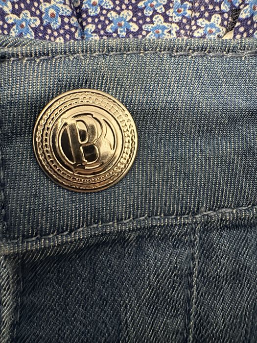 Pierre Balmain – fustă lungă denim de  colecție