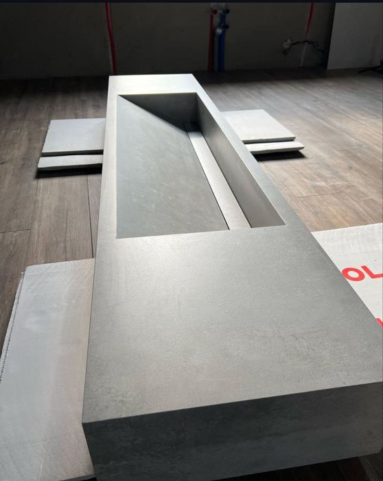 Раковина из керамогранита