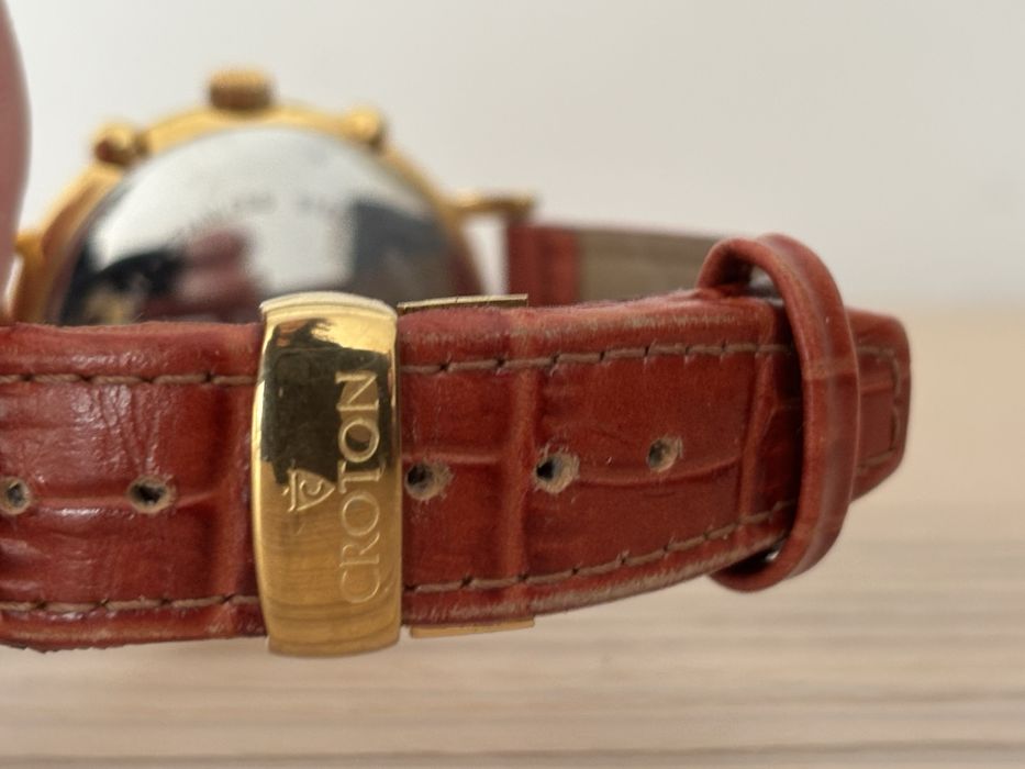 Ceas CROTON catarama de piele