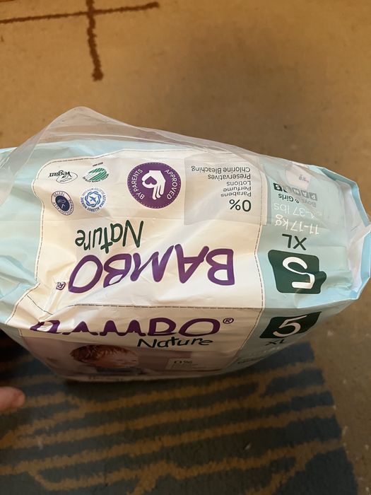 Scutece Bamboo nature 5