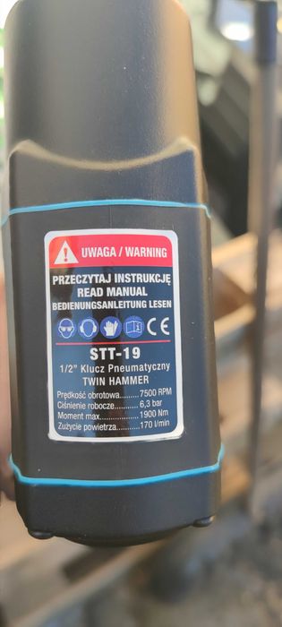 Пневматичен ударен гайковерт STIX 1900Nm