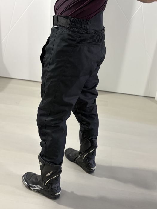 Pantaloni moto textil, protectii, XL.