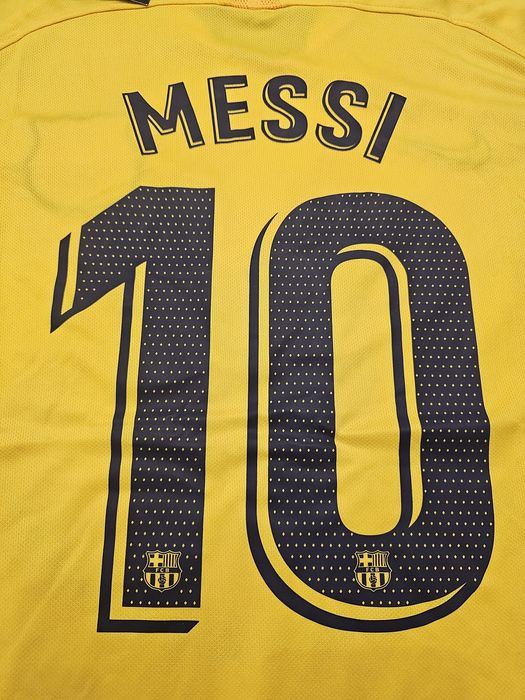 Tricou Barcelona Messi L Senyera