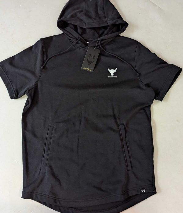 Under Armour Projest Rock Terry мъжки суичър с къс ръкав от Сащ