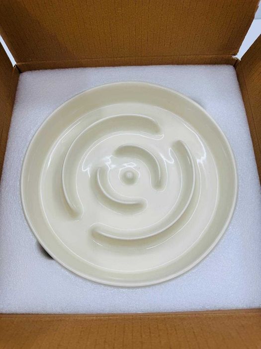 Bol ceramic incetinire hrana caine, 21x4cm