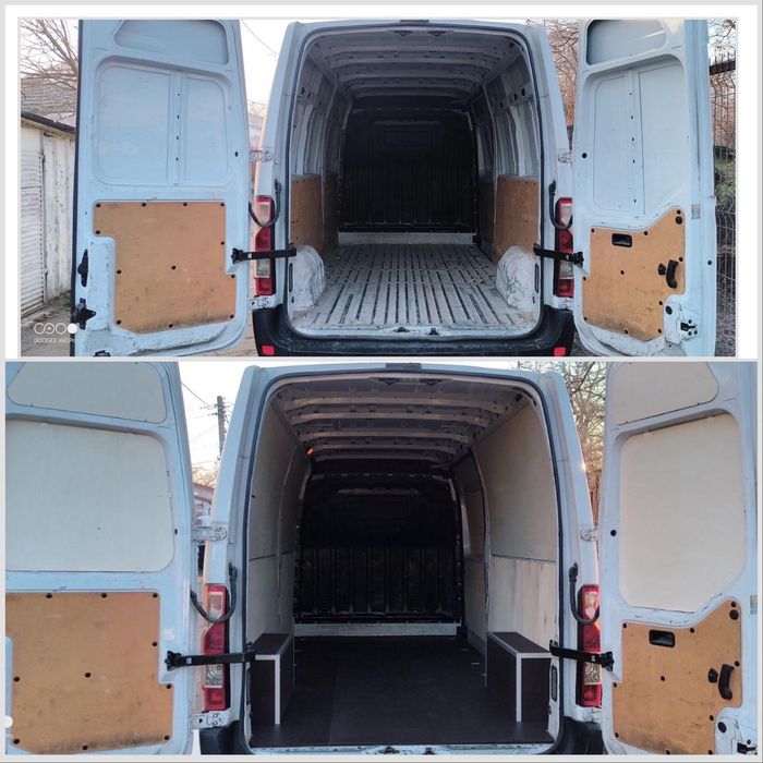 Монтиране на дървен под и страници за бус и товарни автомобили