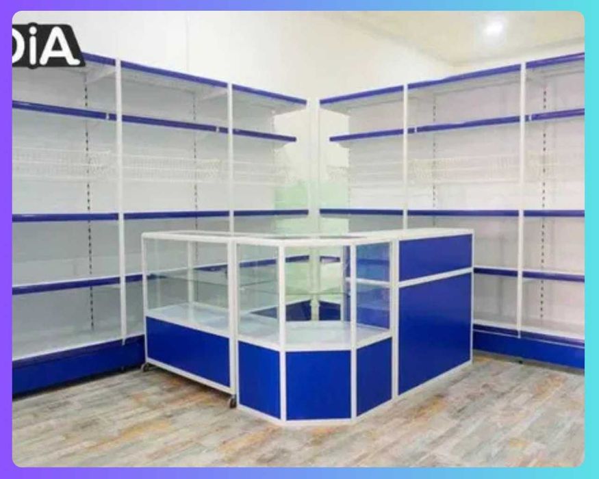 Прилавок витрина для магазина oynali vitrina prilavkalar savdo