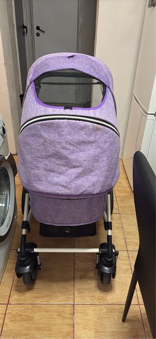 Carucior mov deschis 2 in 1