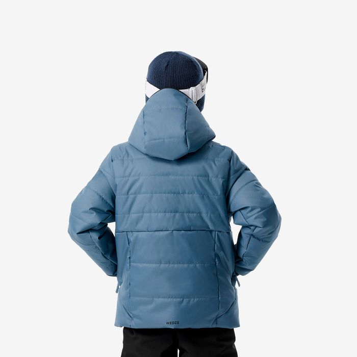 Geacă călduroasă schi 100 Warm Albastru - produs resigilat Decathlon
