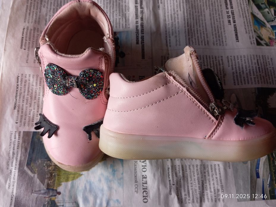 Детская обувь на девочку