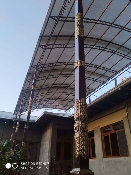 Ангары, фермы для навеса. Замер