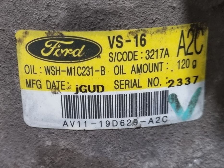Compresor clima Ford EcoSport II 1.5 TDCI 2013 - 2017 90CP UGJE (1258) Diesel ...