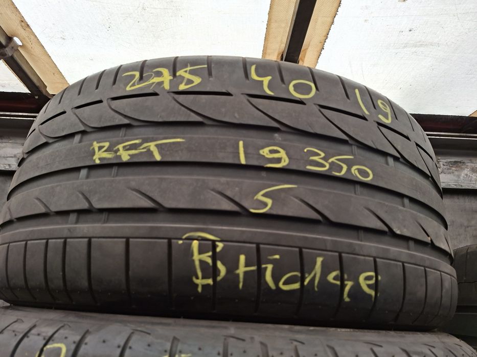 2 anvelope 275/40 R19 Bridgestone runflat