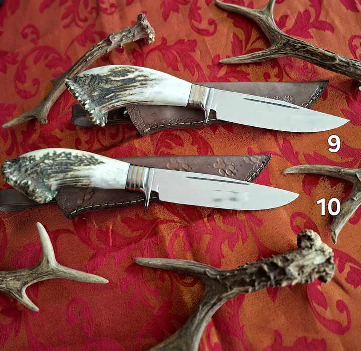 Ръчно ковани ножове стомана 440ц и 4х13