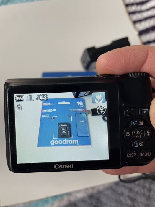 Camera Foto Digitala CANON PowerShot A2200 HD, Black, 16GB, 14.1