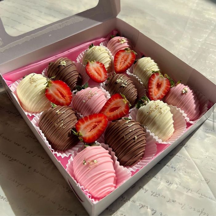 Клубника в шоколаде Шоколадты құлпынай