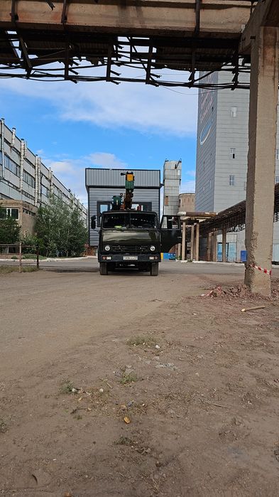 Услуги манипулятора-самосвала-вышка