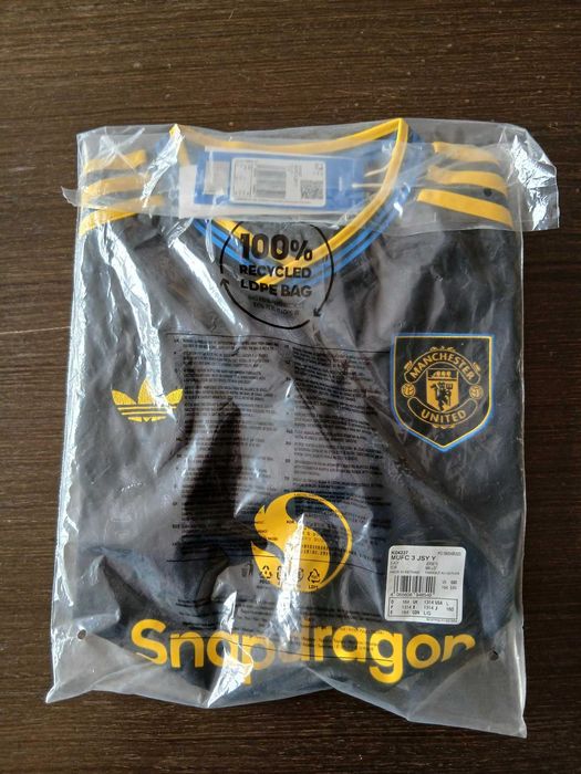 Футболна тениска, Adidas Man United, 13-14 год, 164 см