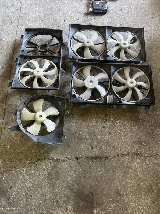 Диффузор вентиляторы на камри 40 лексус GS190