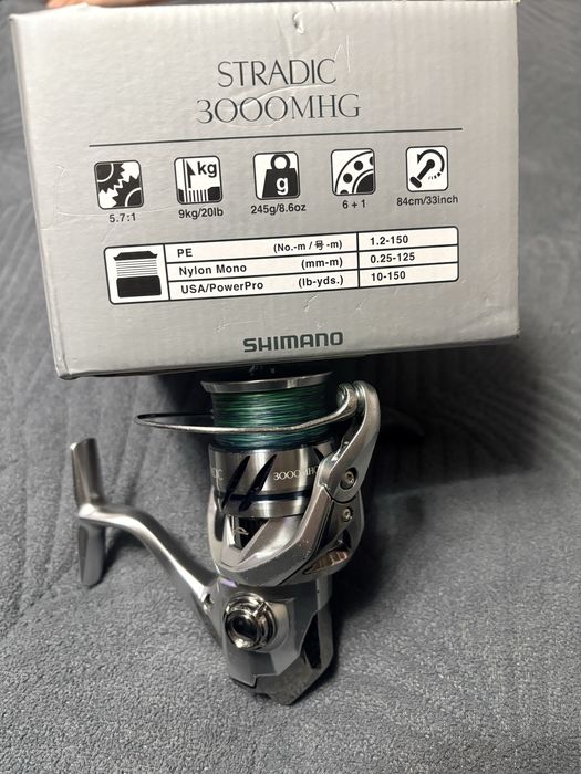 Shimano stradic 3000 mhg