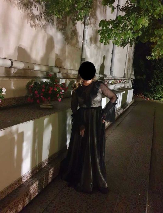 Rochie de seara neagra marimea 44