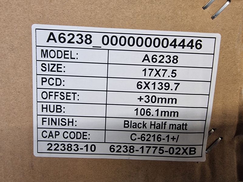 17цола Toyota LandCruiser HiLux 6x139.7 Тойота