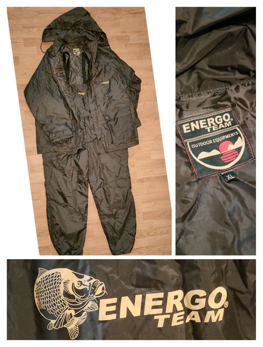 Costum de pescuit Energo Team, matlasat, XL, waterproof