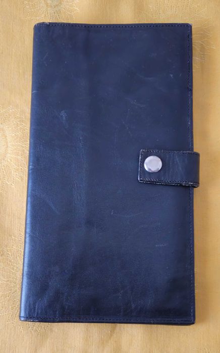 Portofel piele - XXL 23cm/13cm - card, CEI, talon, bancnote etc.