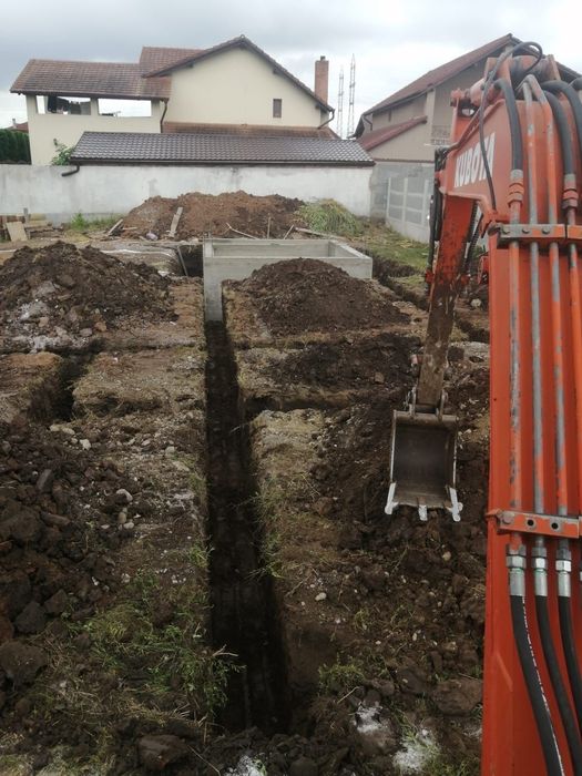 Услуги с мини багер и бобкат самосвал