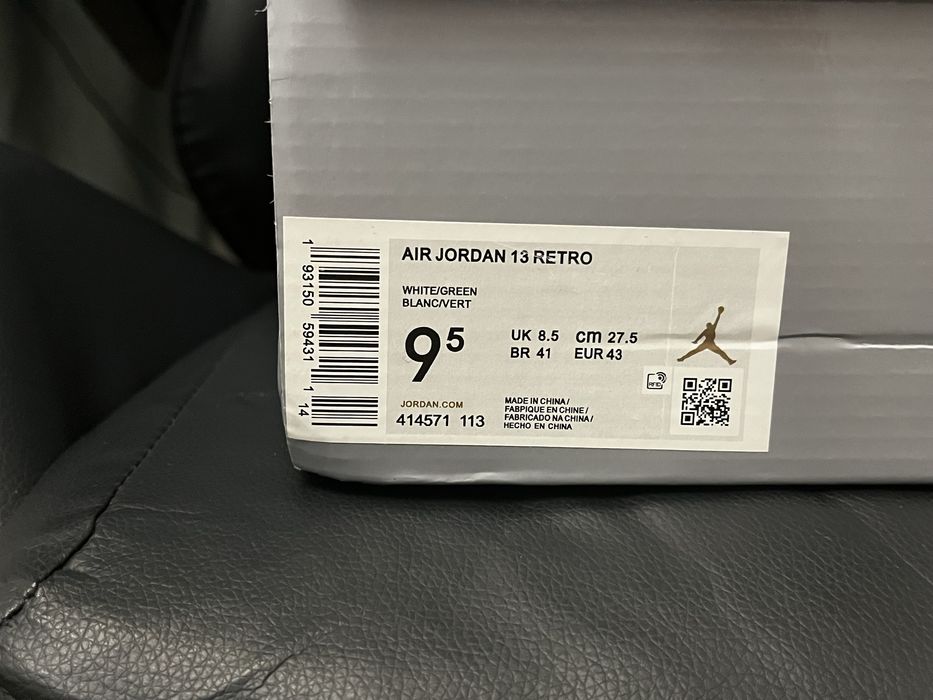 джорданы 13 (чек описание)