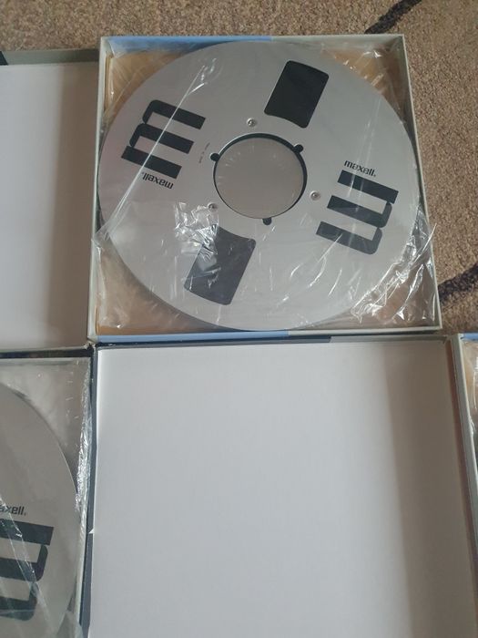 Colecție banda magnetofon Maxell 26cm originale