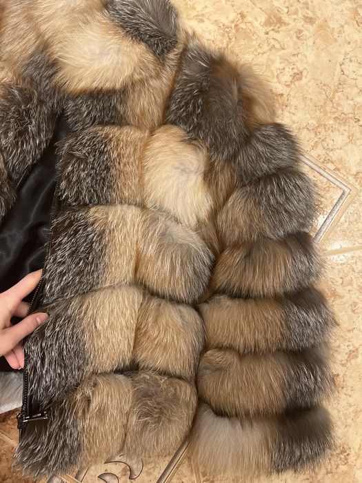 Haina de Blana naturala de vulpe