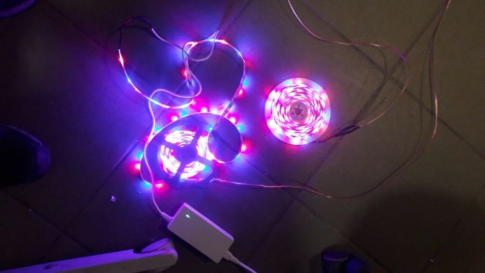 Lumini, Banda LED pentru cresterea plantelor