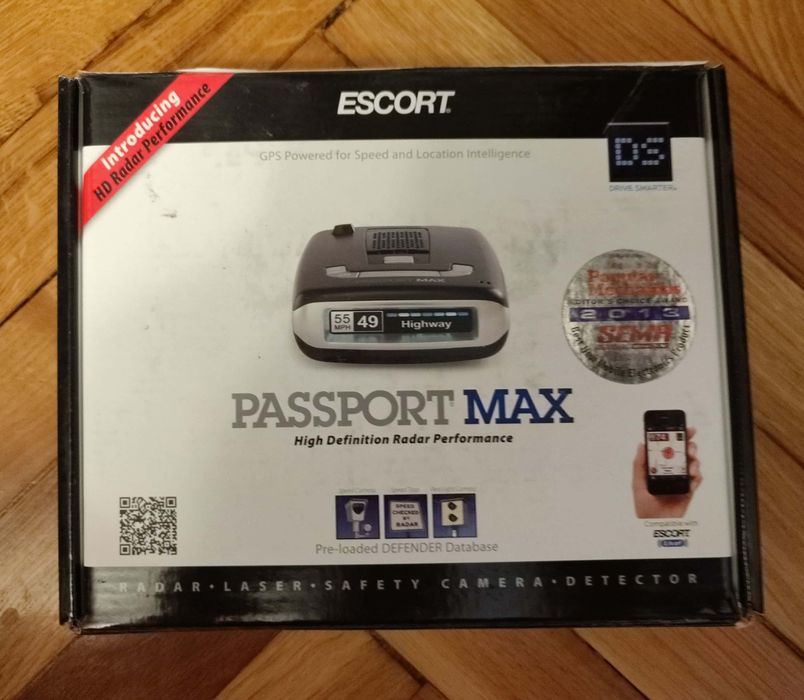 Detector radar Escort Max Escort Max 2 GPS bluetooth in cutie autolear