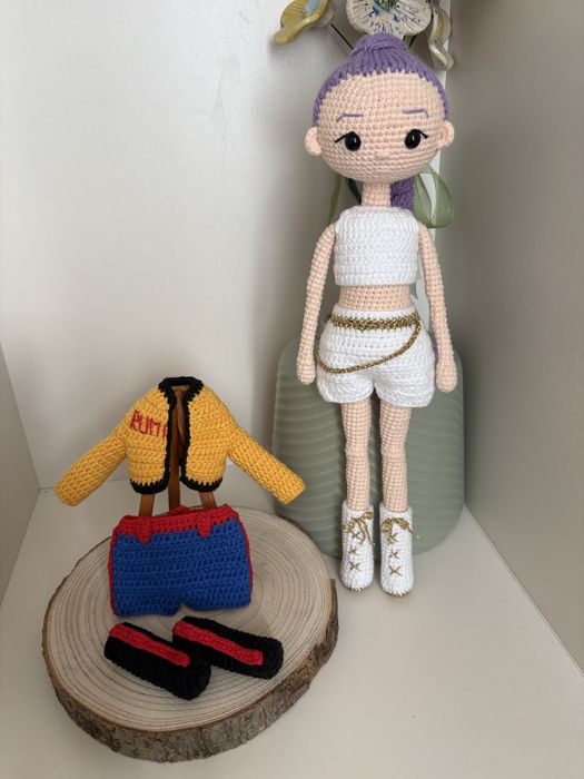 Плетена кукла Руми