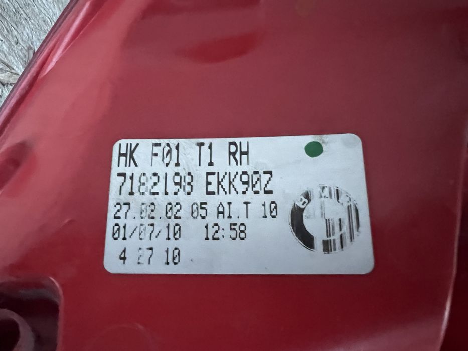 Stop tripla lampa dreapta BMW Seria7 F01 LED Originala