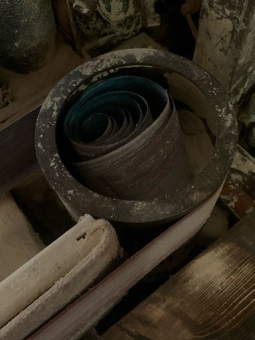 Вертикален лентов шлайф + вретено за абрихт