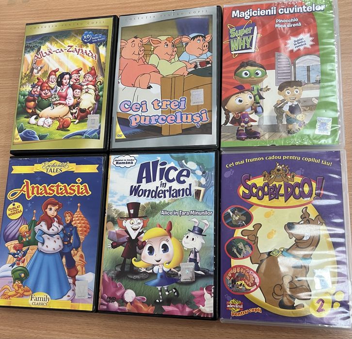 CD/DVD desene animate