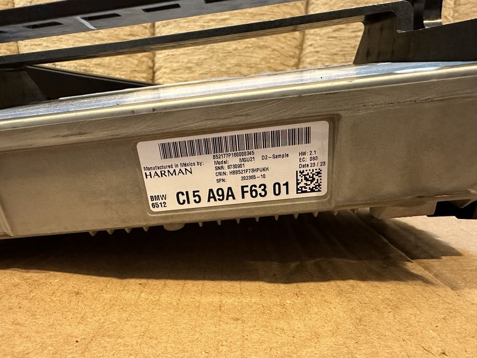 Navigatie / Unitate / Tableta BMW Seria 3 G20 G21, Seria 4 G22 G23 G26