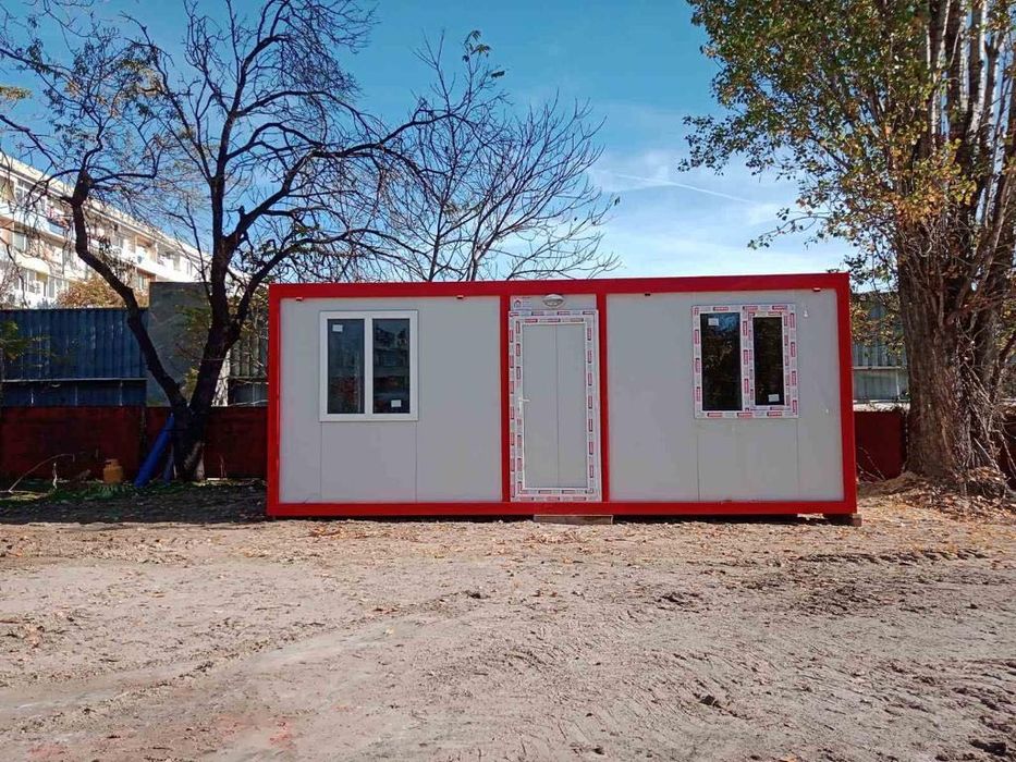 Жилищен контейнер/Сглобяема къща/Офис/Павилион/WC/Мобилен фургон/склад