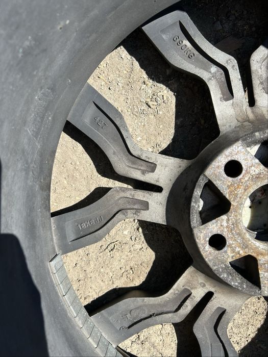 18” Audi джанти 8J ET45 +  с гуми Dunlop 225/40 R18 – 1 сезон