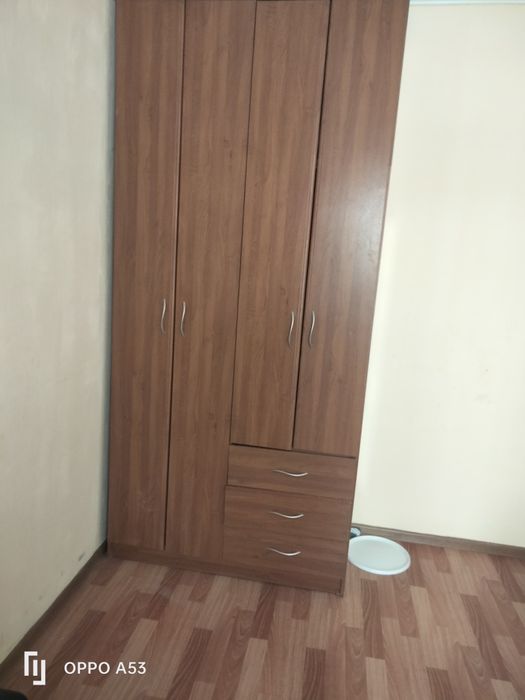 Шкаф платяной, с выдвижными ящиками.