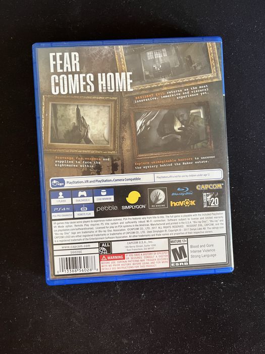 Resident Evil 7 Biohazard PS4