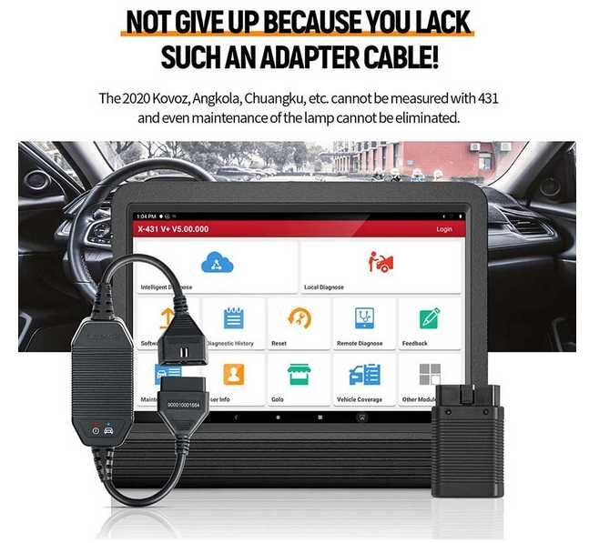 Modul pt. tester diagnoza auto LAUNCH X431 – protocol  CAN FD