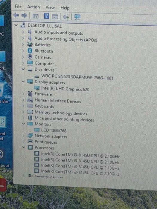 Lenovo Thinkpad E490 i3-8145U/8RAM/256SSD/Intel UHD Graphics