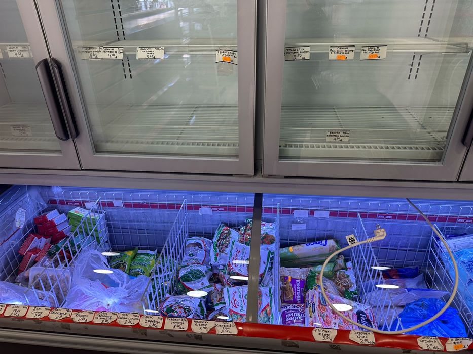 Linde минусова витрина и фризер.Цената е за двете пакетна цена