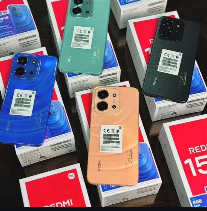 Redmi 15 C 16/256 8/128 1 yil kafolat Oʻzbekiston IMEI – to‘liq rasmiy