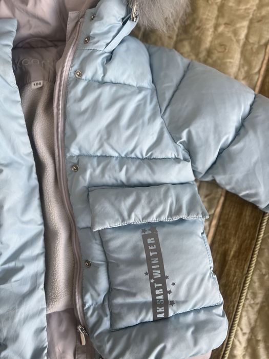 Комбинезон раздельный зима девочке