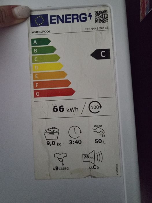 Masina de spalat Whirlpool 9 kg